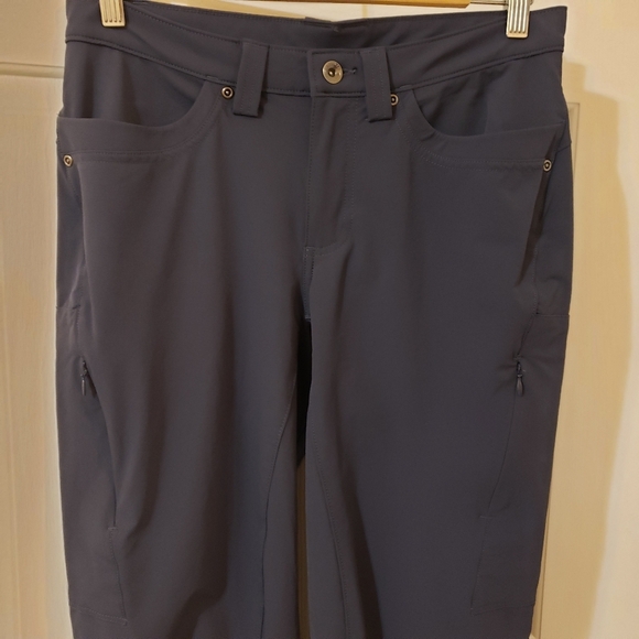 Duluth Trading Co. Size 6×35 Blue/gray Casual Pants - Picture 2 of 8